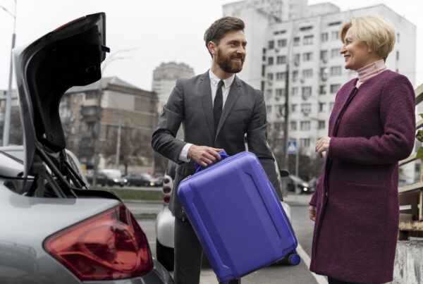 Melbourne chauffeur service in a luxury vehicle for airport transfer